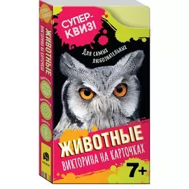 Животные. Викторина на карточках