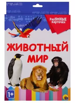 Животный мир 20 карточек