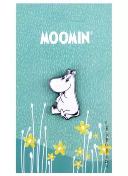Значок MOOMIN Муми-тролль (металл)