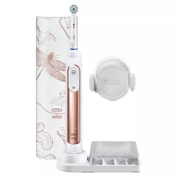 Электрическая зубная щетка Oral-B Genius 10000N Special Edition Sensi Rose Gold D701.515.6XC