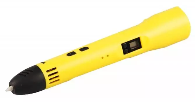 3D Ручка Cactus CS-3D-LTP2-YL PLA LCD желтая