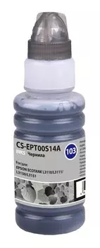 Чернила Cactus CS-EPT00S14A (70 мл.) черный для Epson Ecotank L1110, L3100, L3101, L3110, L3150, L3151