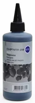Чернила Cactus CS-EPT6731-250 (250 мл) черный для Epson L800, L810, L850, L1800