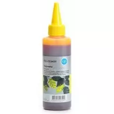 Чернила Cactus CS-I-CC643Y (100 мл) желтый для HP DeskJet D1663, D2563, D2663, D5563, F2423, F2483, F2493