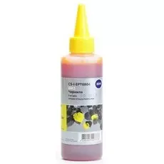 Чернила Cactus CS-I-EPT0804 (100 мл) желтый для Epson Stylus Photo P50