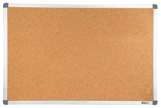 Демонстрационная доска Cactus CS-CBD-120X150 (120x150 см.) пробковая, алюминиевая рама