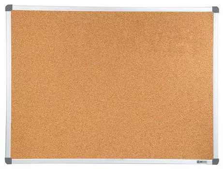 Демонстрационная доска Cactus CS-CBD-90X120 (90x120 см.) пробковая, алюминиевая рама