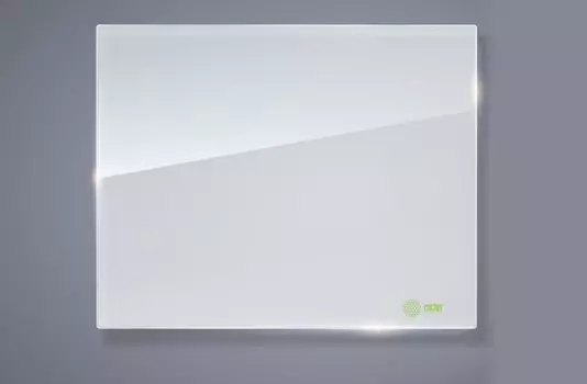 Демонстрационная доска Cactus CS-GBD-120x150-WT (120x150 см.) магнитно-маркерная, стеклянная, белая