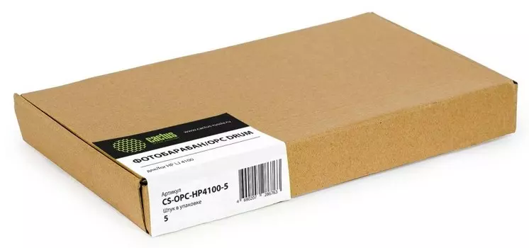 Фотобарабан OPC Cactus CS-OPC-HP4100-5 монохромный (принтеры и МФУ) для HP LaserJet 4100