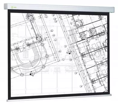 Экран Cactus Wallscreen CS-PSW-124x221 100" 16:9 настенно-потолочный рулонный белый