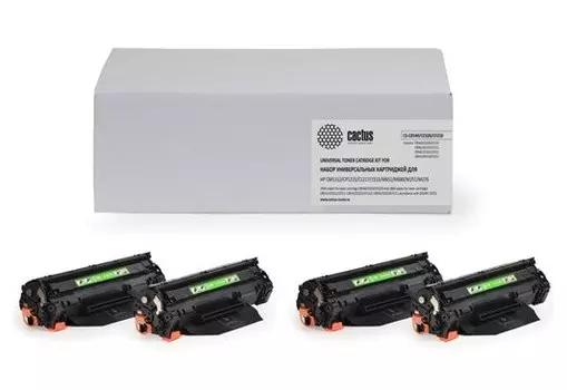 Комплект лазерных картриджей Cactus CS-CC530/CE410/CF380 (304A/305A/312A) для принтеров HP Color LaserJet 2320, M351, M476 (3'500 стр.)