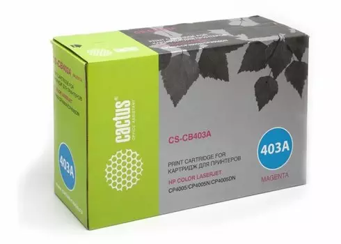 Лазерный картридж Cactus CS-CB403A (HP 642A) пурпурный для HP Color LaserJet CP4005, CP4005DN, CP4005N (7'500 стр.)
