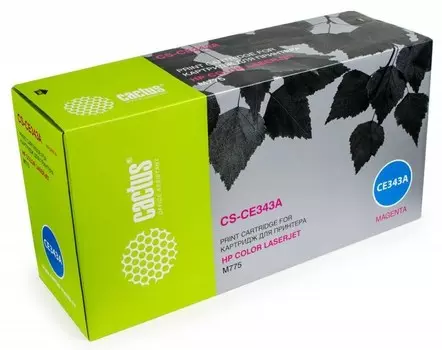 Лазерный картридж Cactus CS-CE343AV (HP 651A) пурпурный для HP Color LaserJet M775 (Enterprise 700 color), M775dn MFP, M775f MFP, M775z MFP (16'000 стр.)