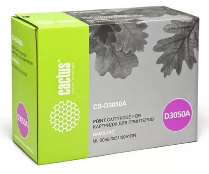 Лазерный картридж Cactus CS-D3050A (ML-D3050A) черный для Samsung ML3050, 3051, 3051n, 3051nd (4'000 стр.)