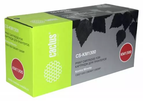 Лазерный картридж Cactus CS-KM1300 (1710566) черный для Konica Minolta Pagepro 1300, 1300W, 1350, 1350E, 1350W, 1380, 1380MF, 1390, 1390MF (3'000 стр.)