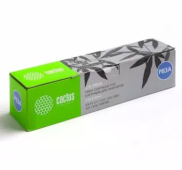 Лазерный картридж Cactus CS-P83A (KX-FA83A) черный для принтеров Panasonic KX FL511, FL511ru, FL512, FL513, FL513ru, FL540, FL540ru, FL541, FL543, FL543ru, FL611, FL611ru, FL612, FLM651, FLM652, FLM653ru, FLM663ru (2'500 стр.)