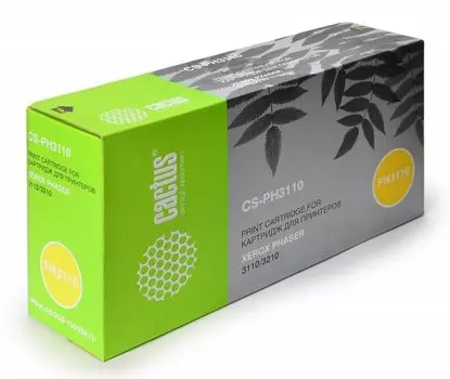 Лазерный картридж Cactus CS-PH3110 (109R00639) черный для Xerox Phaser 3110, 3210 (2'500 стр.)