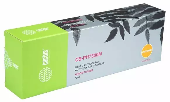 Лазерный картридж Cactus CS-PH7300M (016197800) пурпурный для Xerox Phaser 7300, 7300dt, 7300dx, 7300v (15'000 стр.)