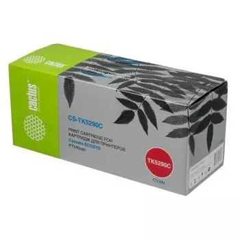 Лазерный картридж Cactus CS-TK5290C (TK-5290C) голубой для Kyocera Ecosys P7240CDN (13'000 стр.)