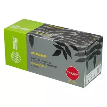 Лазерный картридж Cactus CS-TK5290Y (TK-5290Y) желтый для Kyocera Ecosys P7240CDN (13'000 стр.)