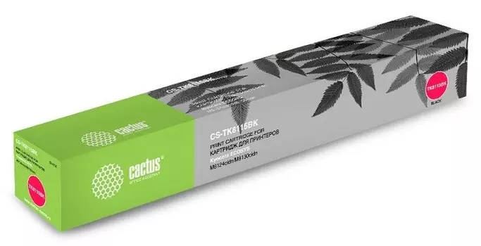 Лазерный картридж Cactus CS-TK8115BK (TK-8115K) черный для Kyocera Mita Ecosys M8124cidn, M8130cidn (12'000 стр.)