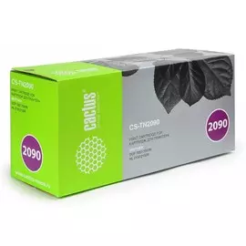 Лазерный картридж Cactus CS-TN2090 (TN-2090) черный для принтеров Brother HL-2132R, DCP-7057R, DCP-7057W (1'000 стр.)