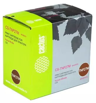 Лазерный картридж Cactus CS-TNP22M (TNP-22M) пурпурный для принтеров Konica Minolta C35, C35P (6'000 стр.)