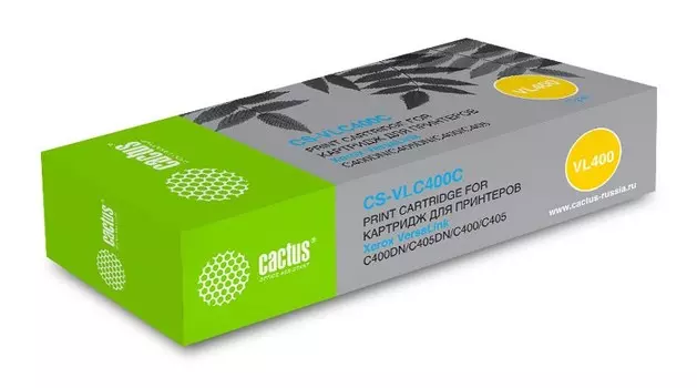 Лазерный картридж Cactus CS-VLC400C (106R03534) голубой для Xerox VersaLink C400, C400DN, C400N, C405, C405DN, C405N (8'000 стр.)