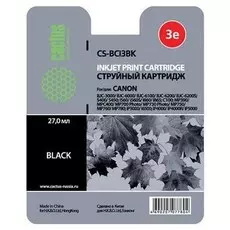 Струйный картридж Cactus CS-BCI3BK (BCI-3Bk) черный для Canon BJ i550, i560, i6500, i850, S400, S450, S500, S520, S530, S600, S630, S750, BJC 3000, 6000, 6100, 6200, Pixma iP3000, iP4000, iP5000, MP760, SmartBase MP700, MPC400 (310 стр.)