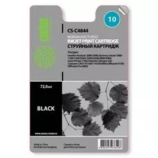 Струйный картридж Cactus CS-C4844 (HP 10) черный для HP Business Inkjet 1000, 1100, 1200, 2200, 2250, 2800; Color Inkjet 1700, 2600, Color Printer 1700, 2600, DesignJet 10, 20, 50, 70, 100, 110, 120; OfficeJet 9110, 9120, 9130, k850 (72 мл.)