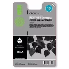 Струйный картридж Cactus CS-C6615 (HP 15) черный для HP Color Copier 310, DeskJet 3820, 840, 840C, 916C, 920, 920C, 940, 940C, Digital Copier Printer 310, Fax 1230, OfficeJet 5105, 5110, V30, V40, V45, PSC 500, 750, 950 (44 мл.)