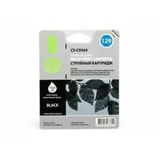 Струйный картридж Cactus CS-C9364 (HP 129) черный для HP DeskJet 5900, 5940, 6900, 6940, 6980, D4100, D4160; OfficeJet 6300, H470, K7100; PhotoSmart 2500, 2570, 8000, 8030, 8049, 8050, C4100, C4140, C4170, C4190, D5060, D5100 (15 мл.)