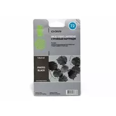 Струйный картридж Cactus CS-C9370 (HP 72) фото черный для HP DesignJet SD Pro MFP, T610, T620, T770, T790, T1100, T1100 MFP, T1100ps, T1120, T1120hd, T1120sd, T1200, T1200hd, T1200ps, T1300, T2300 eMFP, T2300ps eMFP (130 мл.)