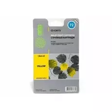 Струйный картридж Cactus CS-C9373 (HP 72) желтый для HP DesignJet SD Pro MFP, T610, T620, T770, T790, T1100, T1100 MFP, T1100ps, T1120, T1120hd, T1120sd, T1200, T1200hd, T1200ps, T1300, T2300 eMFP, T2300ps eMFP (130 мл.)