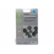 Струйный картридж Cactus CS-C9374 (HP 72) серый для HP DesignJet SD Pro MFP, T610, T620, T770, T790, T1100, T1100 MFP, T1100ps, T1120, T1120hd, T1120sd, T1200, T1200hd, T1200ps, T1300, T2300 eMFP, T2300ps eMFP (130 мл.)