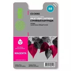 Струйный картридж Cactus CS-C9392 (HP 88XL) пурпурный увеличенной емкости для HP OfficeJet K5300 Pro, K5400 Pro, K550 Pro, K8600 Pro, L7400 Pro, L7480 Pro, L7500 Pro, L7580 Pro, L7590 Pro, L7680 Pro, L7780 Pro (29 мл.)