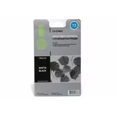 Струйный картридж Cactus CS-C9403 (HP 72) черный для HP DesignJet SD Pro MFP, T610, T620, T770, T790, T1100, T1100 MFP, T1100ps, T1120, T1120hd, T1120sd, T1200, T1200hd, T1200ps, T1300, T2300 eMFP, T2300ps eMFP (130 мл.)