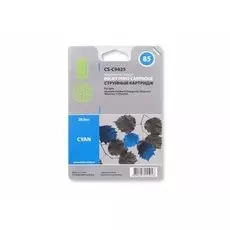Струйный картридж Cactus CS-C9425 (HP 85) голубой для HP DesignJet 30, 30gp, 30n, 90, 90gp, 90r, 130, 130de, 130gp, 130nr, 130r (29 мл.)