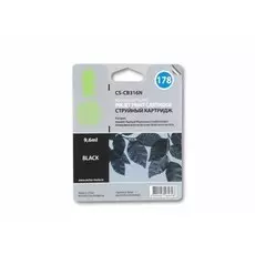 Струйный картридж Cactus CS-CB316N (HP 178) черный для HP DeskJet 3070A B611, 3522; PhotoSmart 5510 B111, 5520, 7520, B010, B110, B209, B210, B8553, C309, C310, C410, C5300, C5380, C5383, C6383, D5460, D5463 (9,6 мл.)