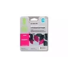 Струйный картридж Cactus CS-CB319N (HP 178) пурпурный для HP DeskJet 3070A B611, 3522; PhotoSmart 5510 B111, 5520, 7520, B010, B110, B209, B210, B8553, C309, C310, C410, C5300, C5380, C5383, C6383, D5460, D5463 (6 мл.)