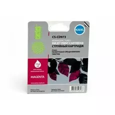 Струйный картридж Cactus CS-CD973 (HP 920XL) пурпурный увеличенной емкости для HP OfficeJet 6000 Pro, 6500, 6500a, 7000, 7500, 7500a (e910a) (11 мл.)