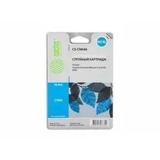 Струйный картридж Cactus CS-CN046 (HP 951XL) голубой увеличенной емкости для HP OfficeJet 251dw Pro, 276dw Pro, 8100 Pro, 8100e, 8600 Pro (N911a), 8600 Pro Plus (N911g), 8610 Pro (A7F64A), 8615 Pro, 8616 Pro, 8620 Pro (A7F65A) (26 мл.)