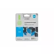 Струйный картридж Cactus CS-CN054 (HP 933XL) голубой увеличенной емкости для HP OfficeJet 6100 (H611a), 6600 (H711a, H711g), 6600 e-AiO, 6700 (H711n), 7110 WF ePrinter, 7110 (H812a), 7510 e-AiO, 7610 WF e-AiO (14 мл.)