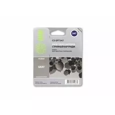 Струйный картридж Cactus CS-EPT347 (T0347) серый для принтеров Epson Stylus Photo 2100, 2200 (14.6 мл)
