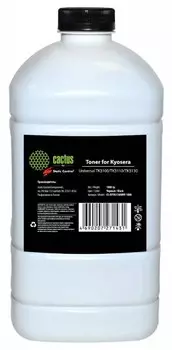 Тонер Cactus CS-KYTK3130UNV-1000 (KYTK3130UNV-1000) черный флакон 1000гр. для принтера Kyosera (TK3130)