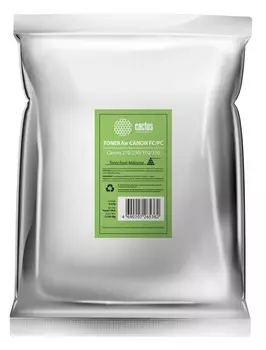 Тонер Cactus CS-TCN-10kg черный (пакет 10'000 гр.) для картриджей Canon E-30, Canon E-16 и их аналогов Cactus CS-E30S, CS-E30, CS-E16