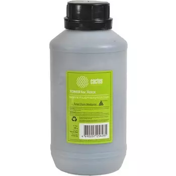 Тонер Cactus CS-TRS2250OS-700 (TRS2250OS-700) черный (флакон 700 гр.) для принтера Xerox WC PE120, PH3150, 3210, 3220