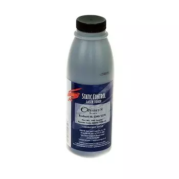 Тонер Static Control B2240-100B-OS черный для принтера Brother HL2240 (флакон 100 гр.)