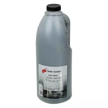 Тонер Static Control H2055-1KG-OS3 черный для картриджей HP CE505A, HP CE505D, HP CE505X, HP CE505XD и их аналогов Static Control 002-01-VE505A (CE505A), 002-01-VE505X (CE505X)
