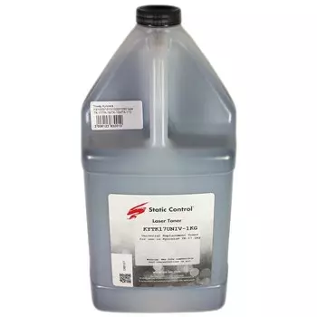 Тонер Static Control KYTK17UNIV-1KG черный для картриджей Kyocera Mita TK-17, TK-18 и их аналогов.